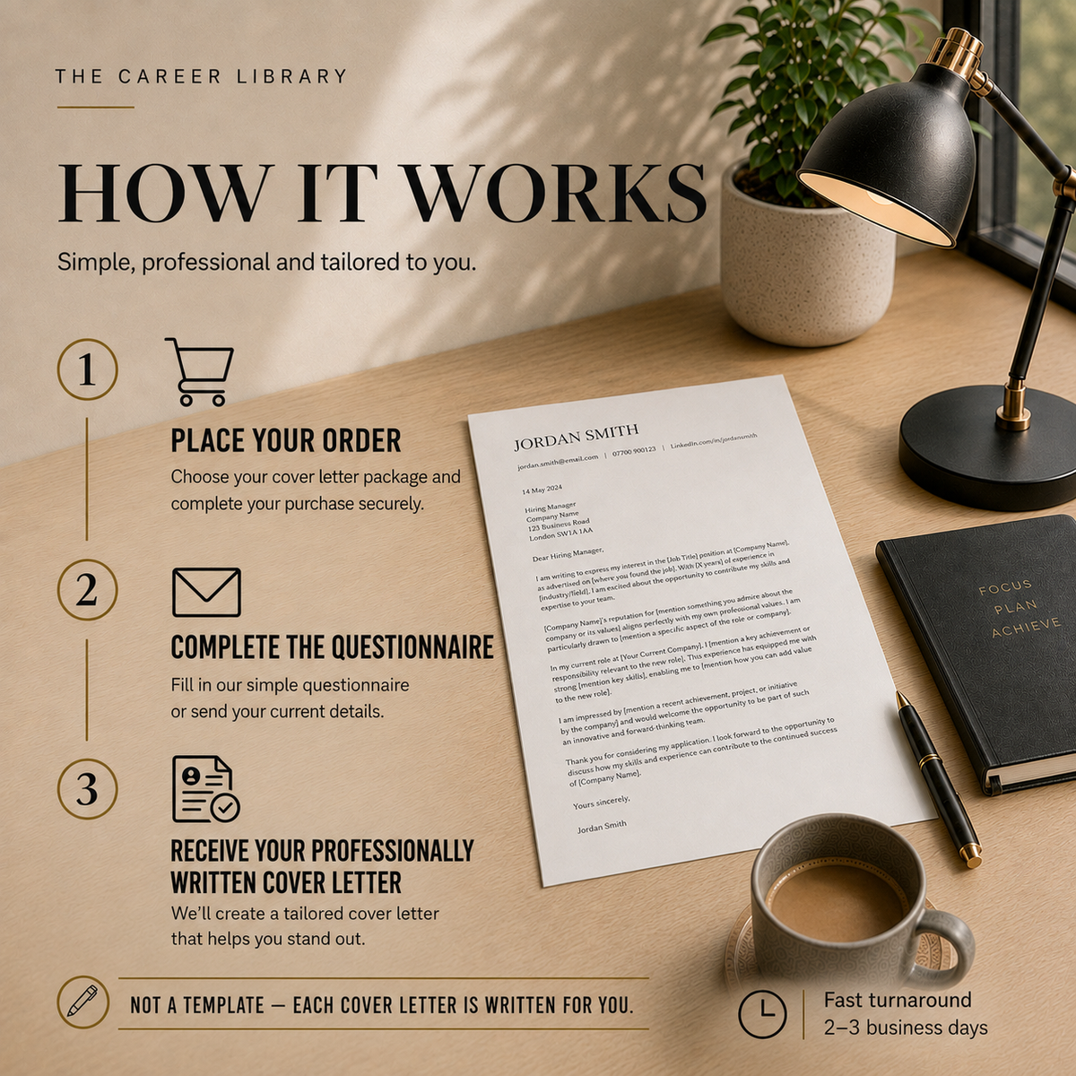 Professional Cover Letter Writing Service - Graduate/Entry Career