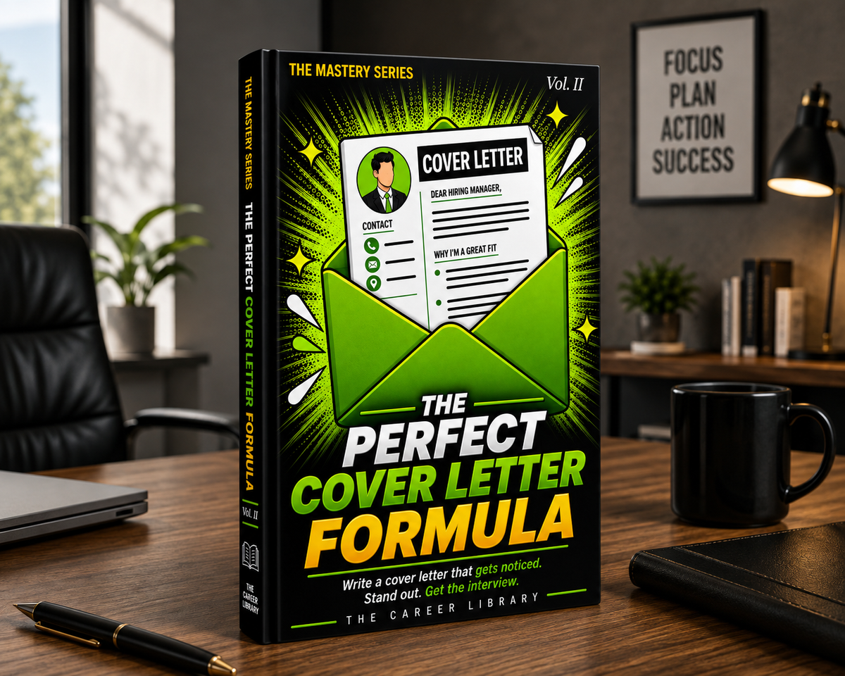 The Perfect Cover Letter Formula