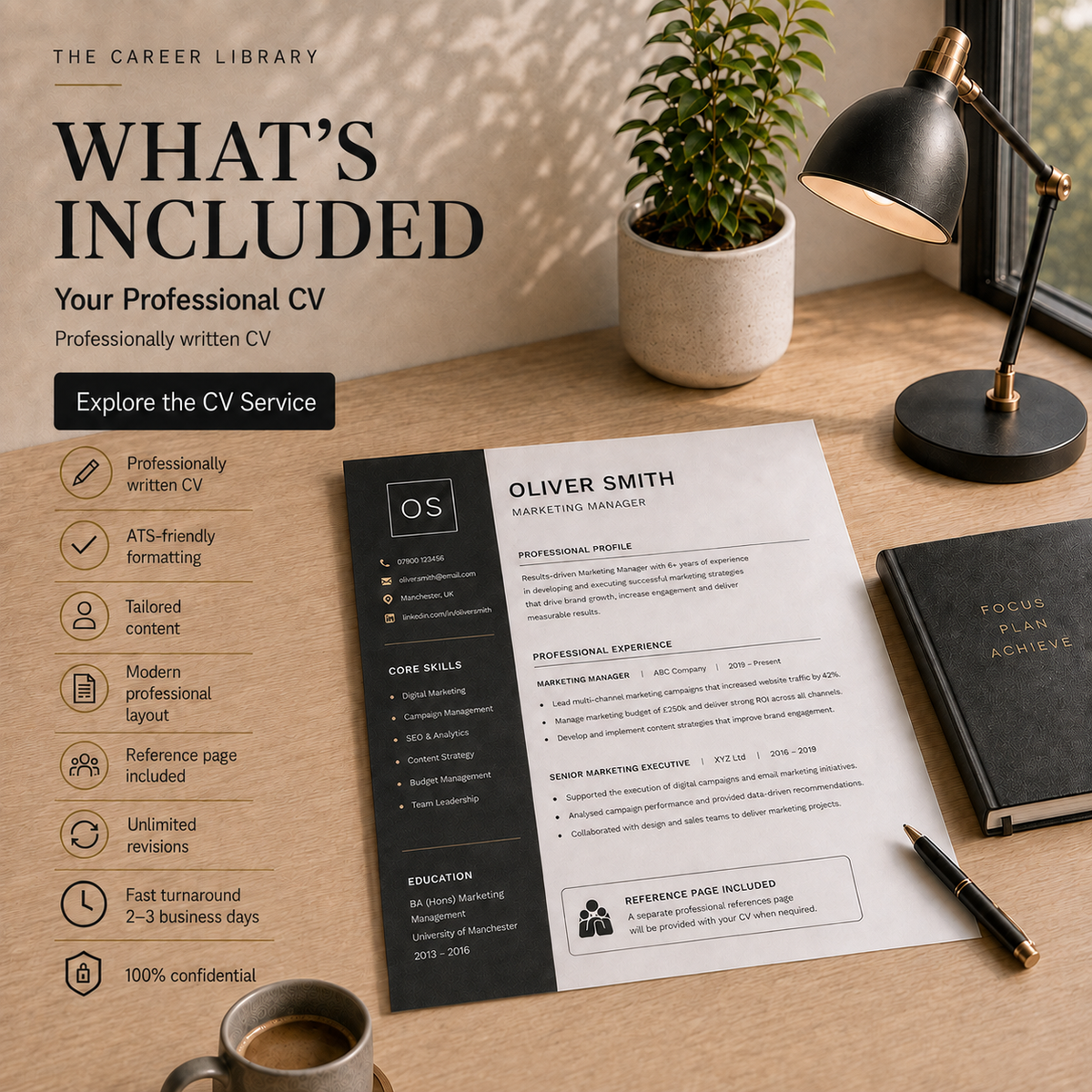 Professional CV Writing Service - Early Career