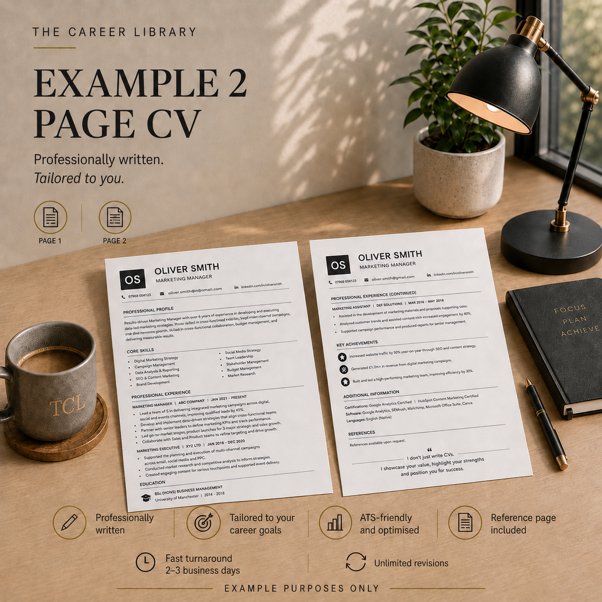 Professional CV Writing Service - Early Career