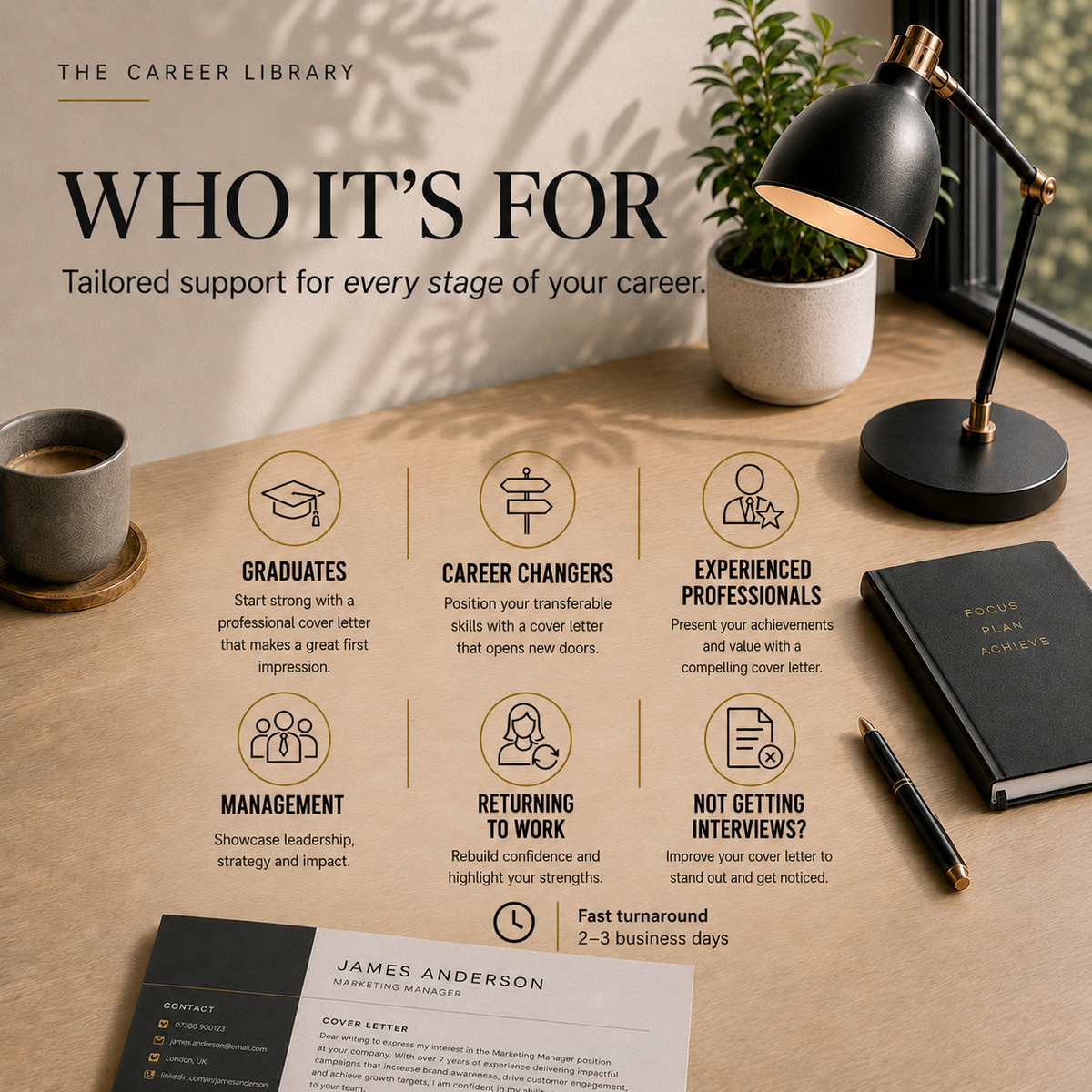 Professional Cover Letter Writing Service - Graduate/Entry Career