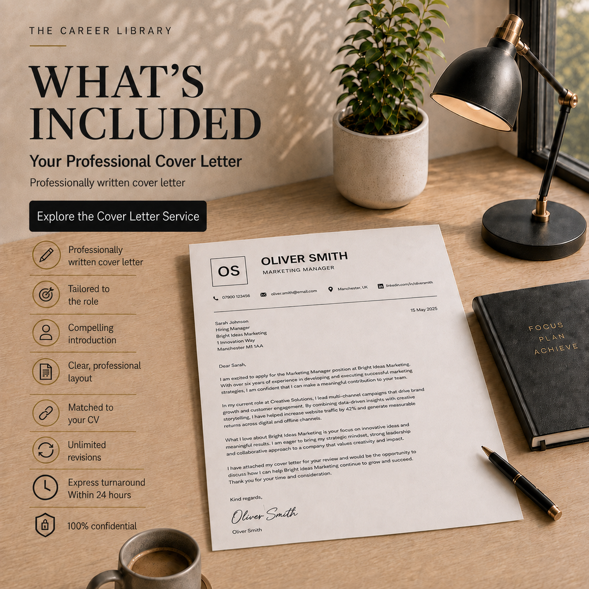 Professional Cover Letter Writing Service - Graduate/Entry Career - Express