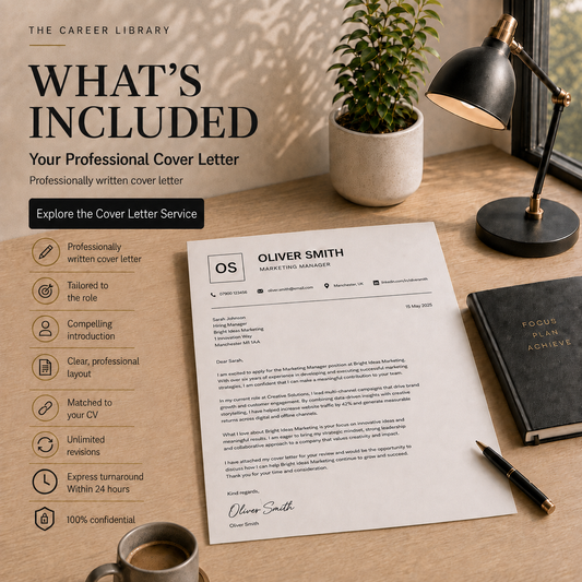 Professional Cover Letter Writing Service - Graduate/Entry Career - Express