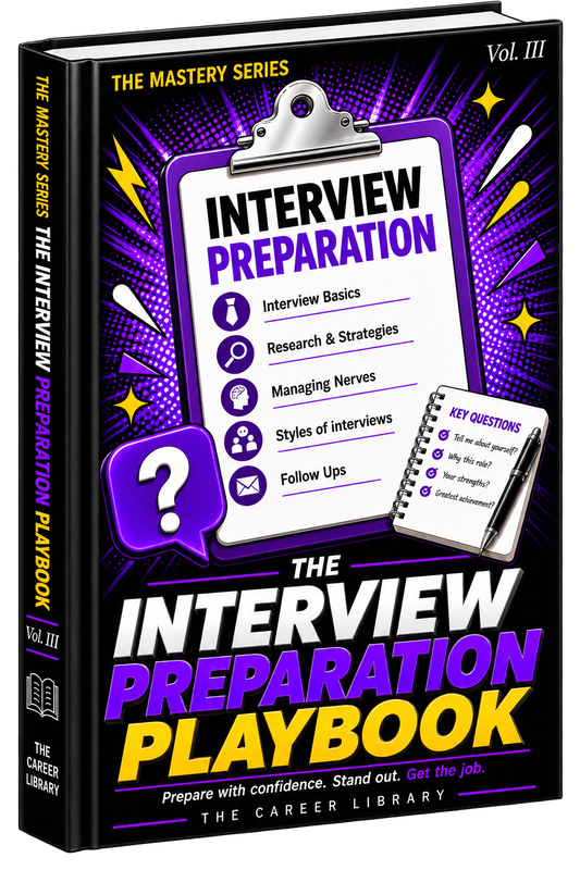The Interview Preparation Playbook