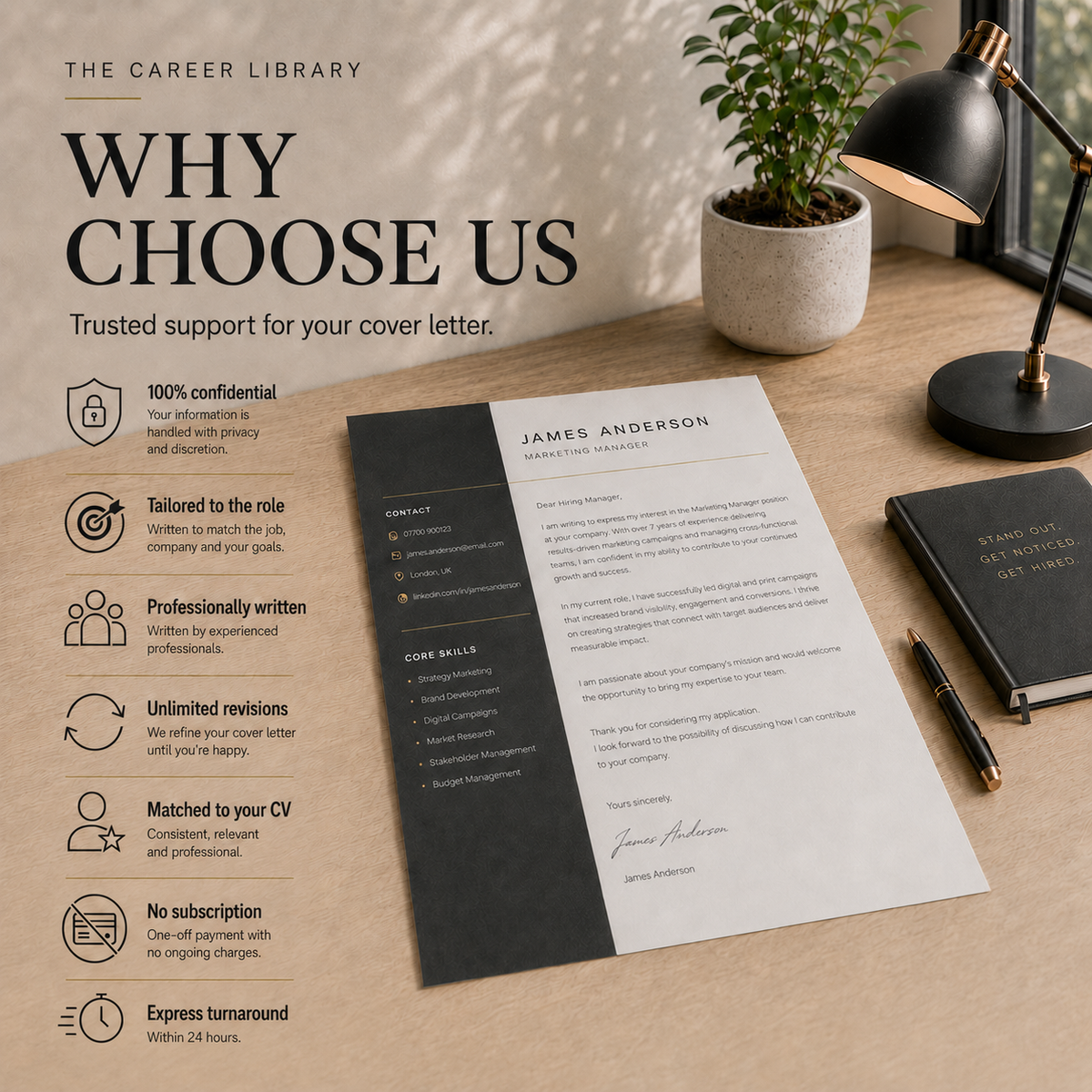 Professional Cover Letter Writing Service - Graduate/Entry Career - Express